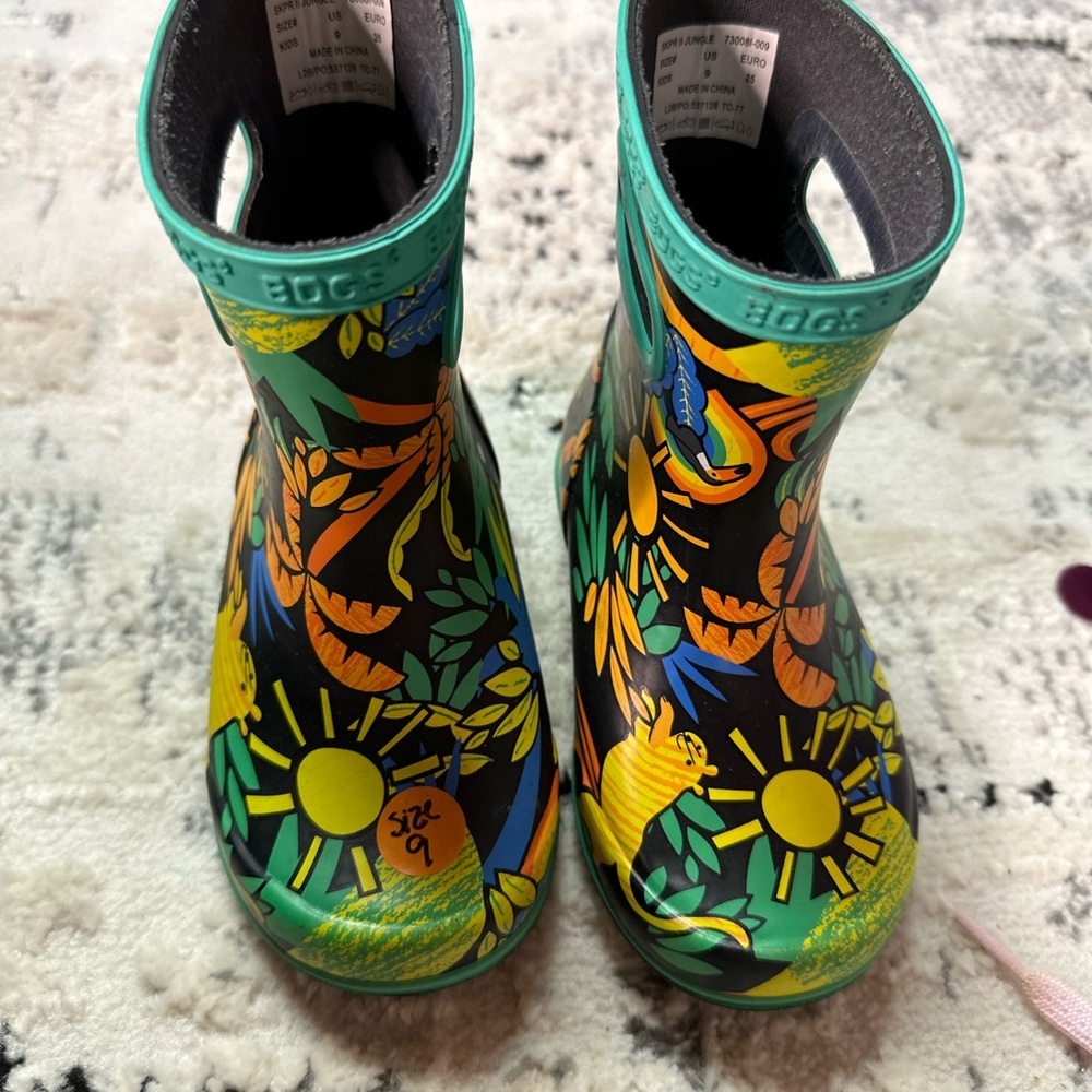 BOGS Kids' Multicolor Rain Boots